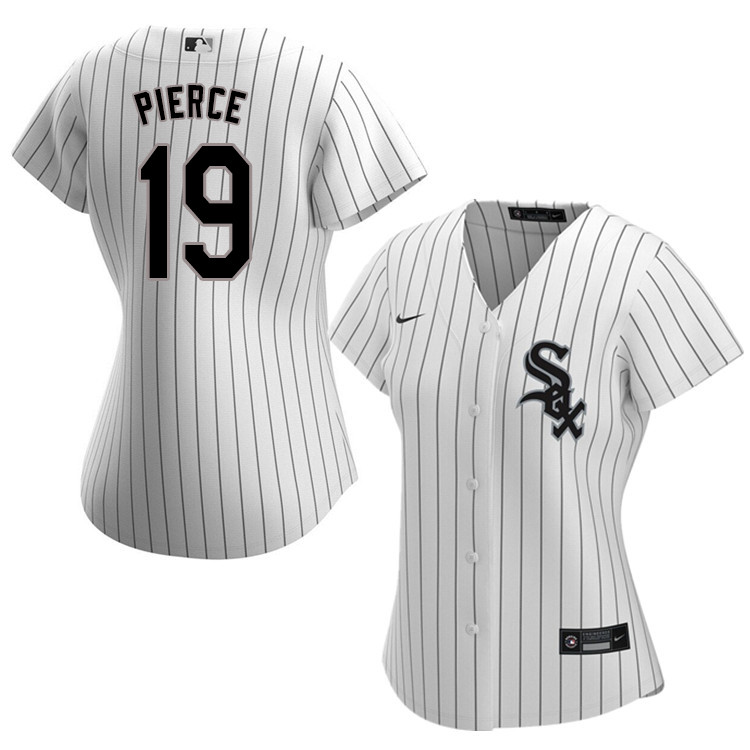Nike Women #19 Billy Pierce Chicago White Sox Baseball Jerseys Sale-White